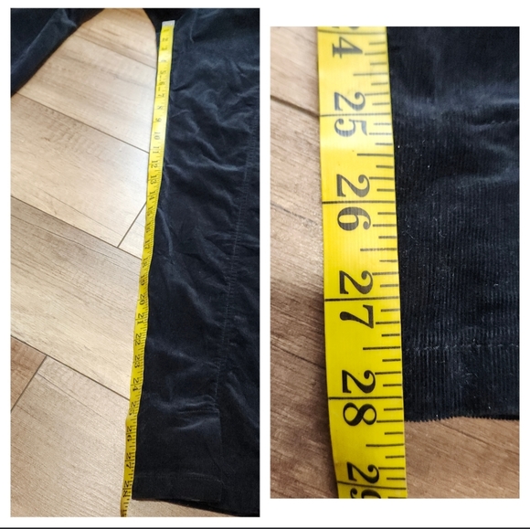 Anthropologie Women's Buttoned Pinafore Corduroy Jumpsuit Black straight leg S 4 - Picture 13 of 17